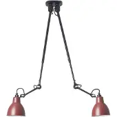 Lampe Gras Plafonnier , Rouge, Salon / séjour, Métal