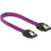 DeLOCK Câble SATA droit vers droit avec verrouillage 6 Gb/s