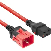 ACT Pl0022 C19 Iec Lock-c20 Iec Lock Dual Pc3637 Power Cord 2 M Orange One Size / EU Plug 220V