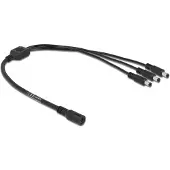 DeLOCK Câble répartiteur DC 5,5 x 2,1 mm 1 x prise femelle sur 3 x p