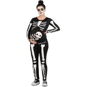 MOM Déguisement De Mère Enceinte Et De Squelette De Bébé