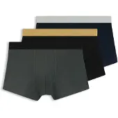 BOSS pour homme. 50546808 Lot de 3 caleçons en coton noir, bleu, vert (M), Homewear