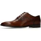 Manfield Chaussure à lacets marron