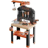 Smoby Jouet éducatif Workbench With Crane
