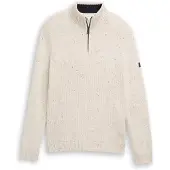 Tom Tailor Pull-over blanc cassé
