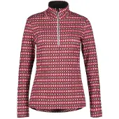 Luhta Peuratunturi L Half Zip Sweater Rose S Femme