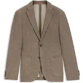 BOSS Veste Slim en coton à micro motif