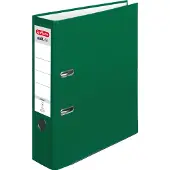 Herlitz Chemise maX.file protect, largeur du dos : 80 mm, vert DIN A4, couverture en plastique PP (A4, 80 mm)