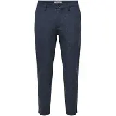 Only & Sons Pantalon chino 'ONSMark' bleu nuit