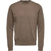 Selected Pull-over 'SLHBerg' beige foncé