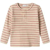 Name it T-Shirt beige / rouge
