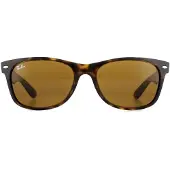 Ray-Ban Lunettes de soleil unies RB2132 à monture intégrale, en plastique