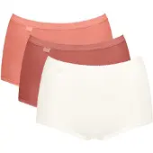 Sloggi Culotte rouge cerise / melon / blanc