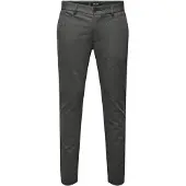 Only & Sons Pantalon chino 'ONSMark' anthracite