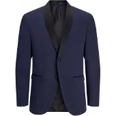 Jack & Jones Veste de costume 'JPRFranco' bleu marine / noir
