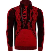 Rusty neal Pull-over rouge / noir