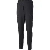 Puma Pantalon de sport 'Team Cup' gris chiné / noir