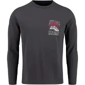 Key Largo T-Shirt 'Nevada Adventure' anthracite / rouge sang / blanc