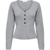 ONLY Cardigan 'JDYLEA' gris