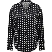 ONLY Chemisier 'LYDIA' noir / blanc