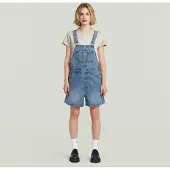 G-Star Salopette Short - Bleu moyen - Femmes
