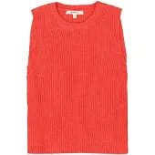 Garcia E50243 Sleeveless T-shirt Rouge XL Femme
