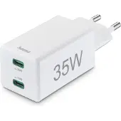 Hama Chargeur Quick Charge Usb-c Blanc (00125129)