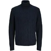 Jack & Jones Pull-over 'JJPaul' bleu nuit