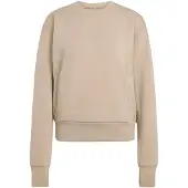 Adidas Designed For Training Warm-up Crewneck Sweatshirt Beige M Femme