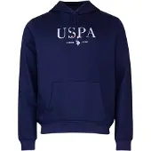 U.S. POLO ASSN. Sweat-shirt bleu foncé / blanc