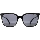 Polaroid Pld4163s557c5 55/18/145 Woman Polarized Sunglasses Noir Grey/CAT3 Femme