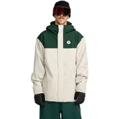 Volcom Buckthreeeighty Jacket Beige S Homme
