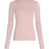 Hunkemoller T-shirt ' Boatneck with Cashmere' rose