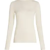 Hunkemoller T-shirt ' Boatneck Cashmere' blanc cassé