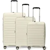 D & n lederwaren Ensemble de bagages 'Travel Line 4700' blanc perle