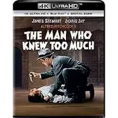 Import The Man Who Knew Too Much Blu-ray 4K Ultra HD