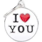 My Family Médaille Pour Animaux I Love You