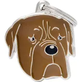 My Family Médaille Pour Dogue De Bordeaux