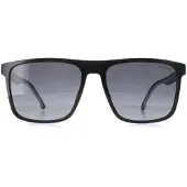 Carrera Lunettes de Soleil 8064/S 57/17/145 BLACK WHITE/GREY SHADED injecté/propionate homme 8064/S