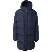 Superdry Manteau d’hiver bleu marine