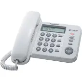 Panasonic KX-TS560EX1W, Téléphone, Blanc