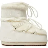 Moon Boot Mb Icon Low Faux Fur Couleur Blanc