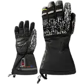 Lenz - Gants chauffants en PrimaLoft - Heat Glove 7.0 Finger Cap Unisex Noir - Taille L