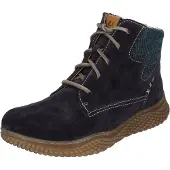 Josef seibel Bottines à lacets 'Amelie' bleu nuit / pétrole