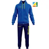 Givova King Cotone Terry Poker Tracksuit Bleu 10-12 Years Enfants