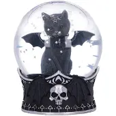 Nemesis Now Cult Cuties Figurine Malpuss Snow Globe 13 cm