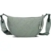 Zwei Sac à bandoulière 'Cleo' vert clair
