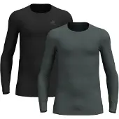 Odlo Active Warm Eco Base Layer Longsleeve Homme (lot de 2)