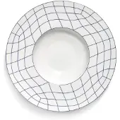 Serax Nido Assiette Creuse Bord Large White|Blue