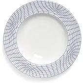 Serax Nido Assiette Creuse L | White|Blue